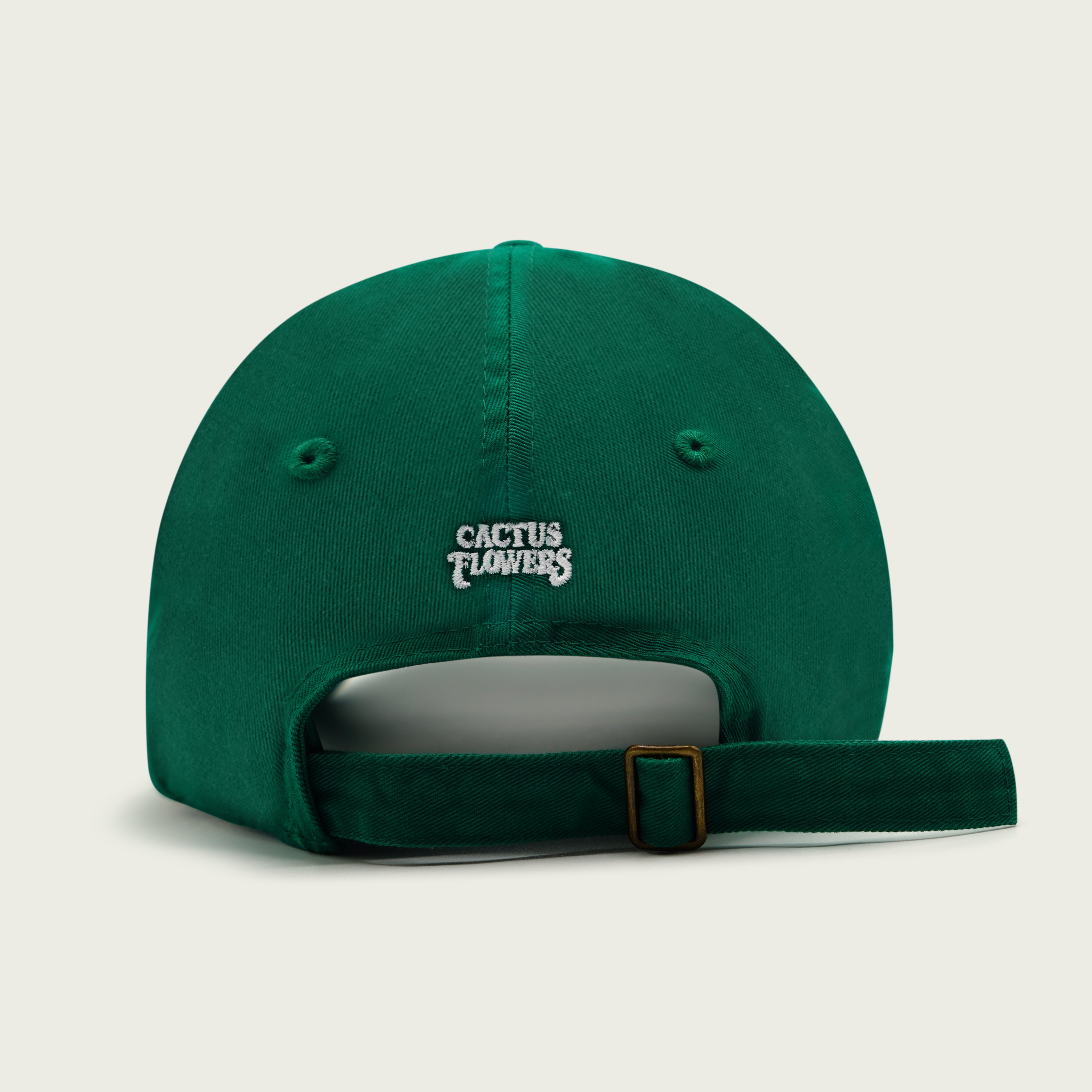 "NO, I DON'T WORK HERE" CAP GREEN