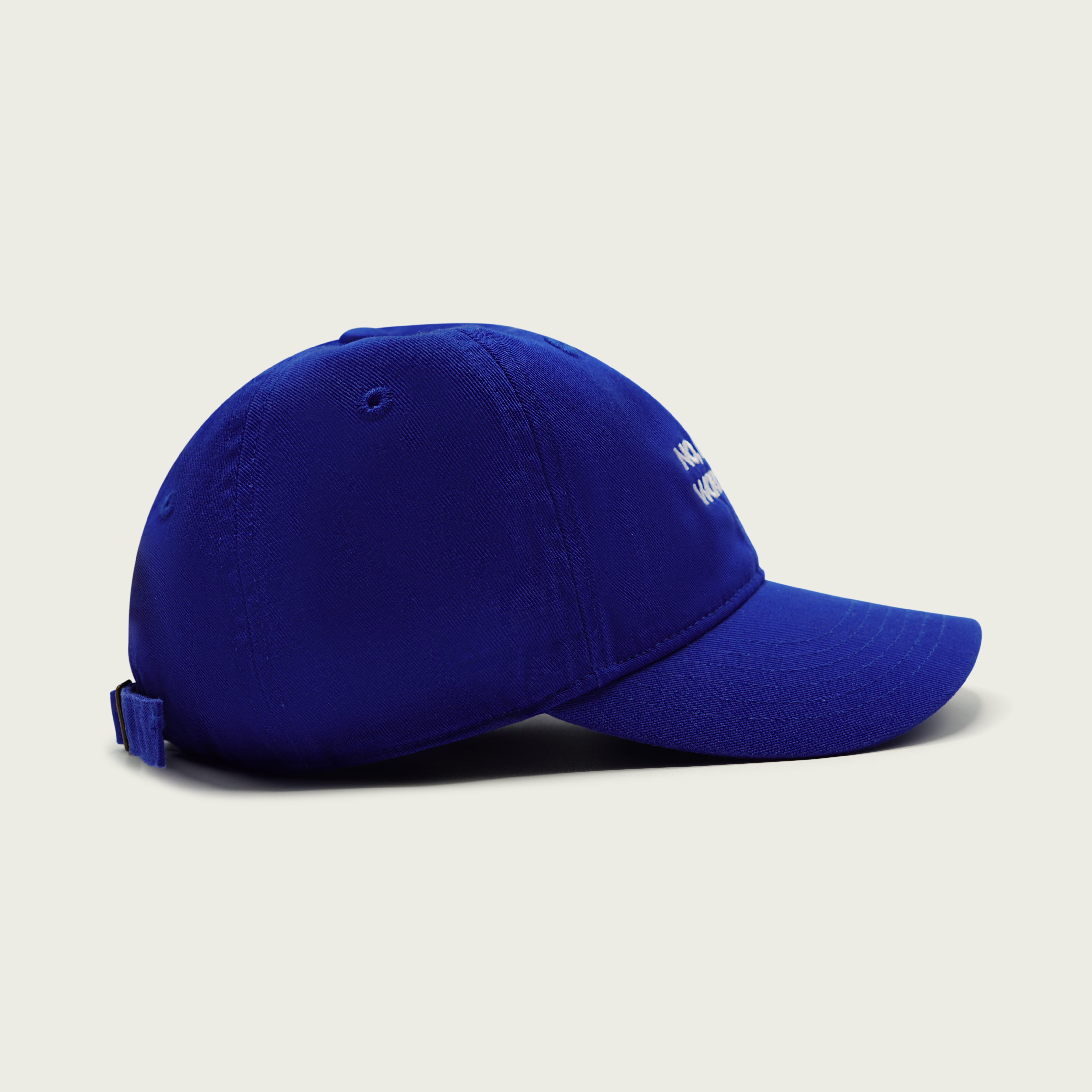"NO, I DON'T WORK HERE" CAP BLUE
